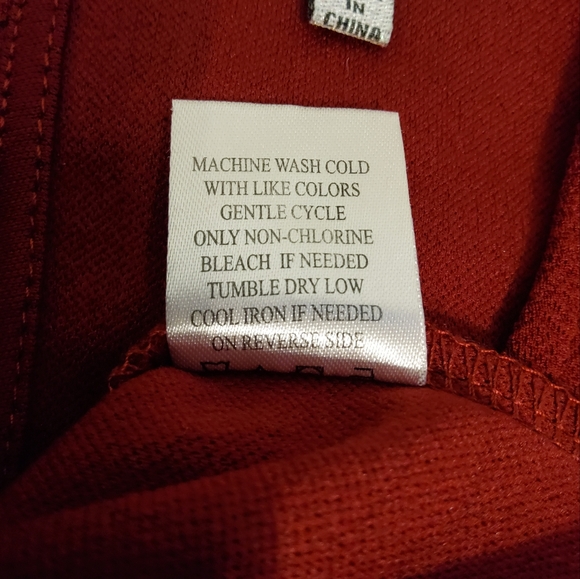 ALMOST FAMOUS STRETCH BURGUNDY SHEATH DRESS LONG BELL SLEEVE V NECKLINE SIZE L - Picture 8 of 9